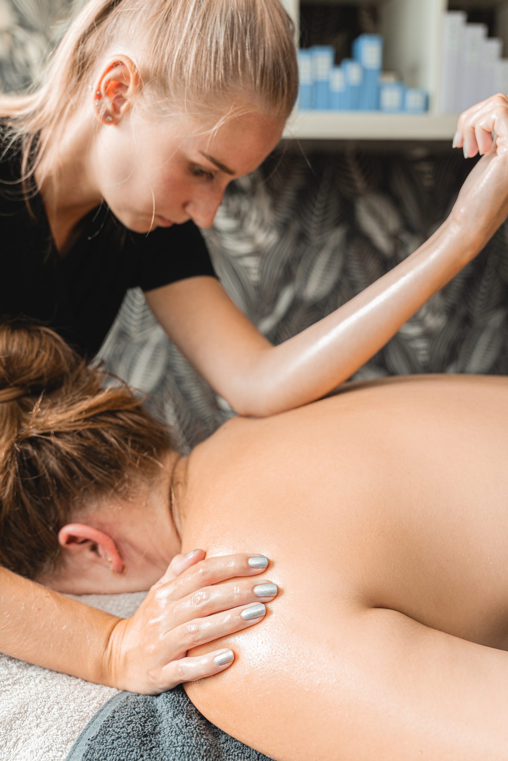 Nek schouder rug massage