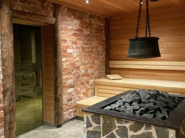 Zoutsteen sauna